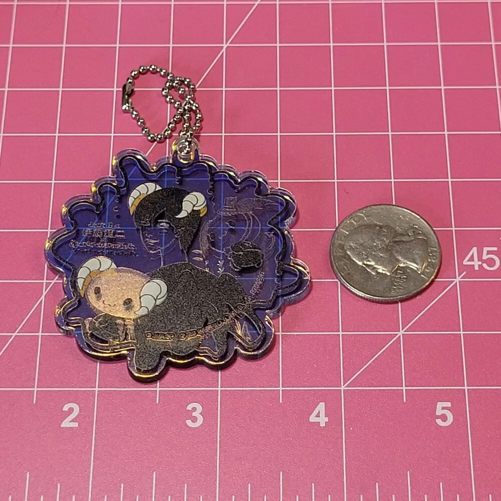 Black-Clothed Pretty Boy & Lloromannic - Junji Ito Acrylic Charm